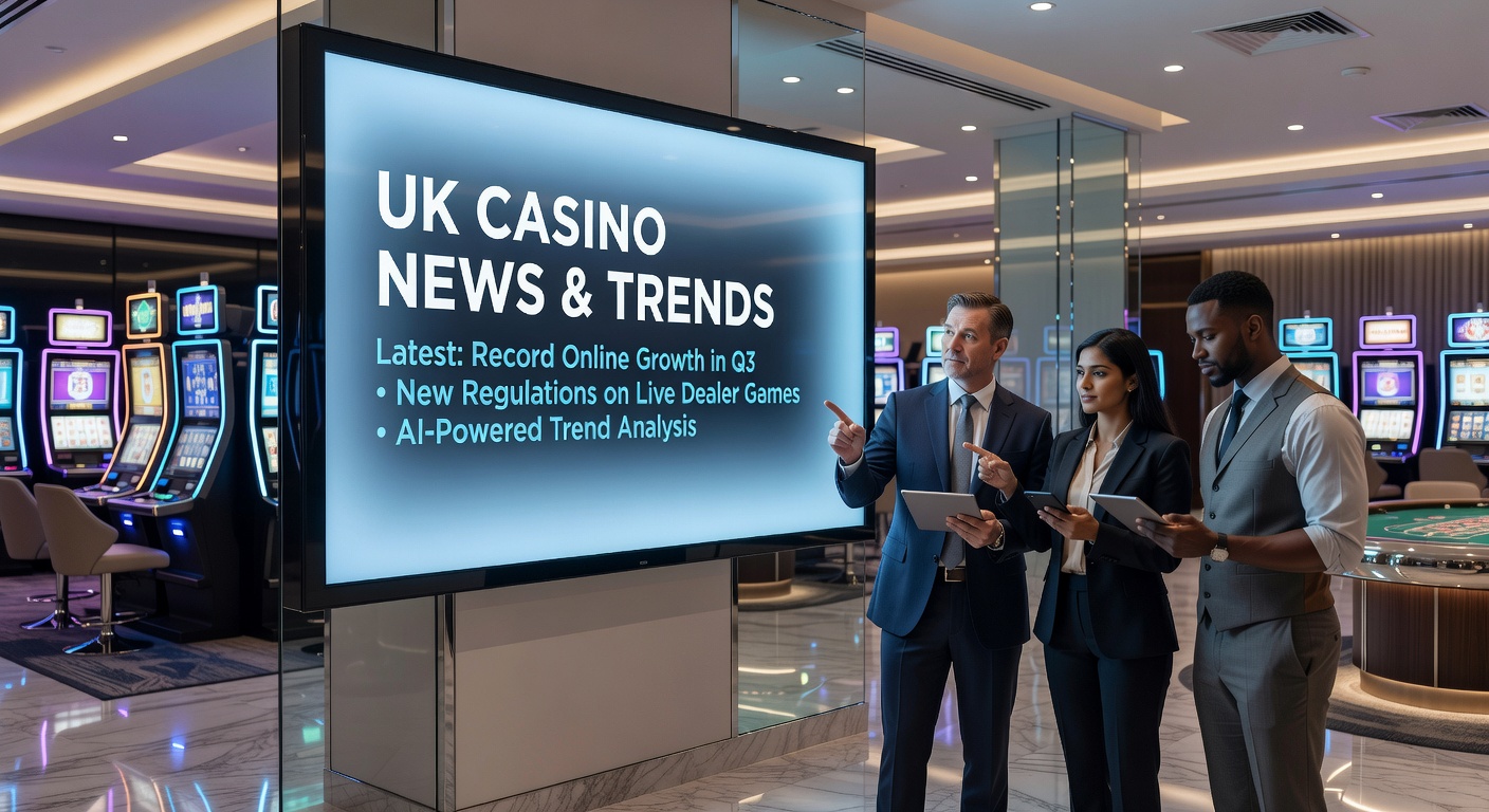 Graphic illustrating UK Gambling Commission regulatory enforcement action against online gambling operator, featuring scales of justice balanced with casino chips and compliance documents