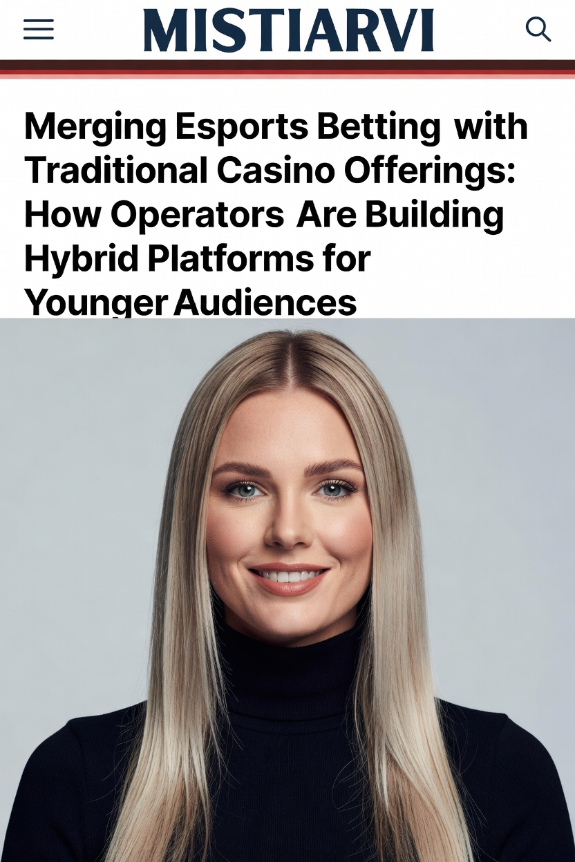 Hybrid esports and casino gaming interface showing integrated betting options for younger players