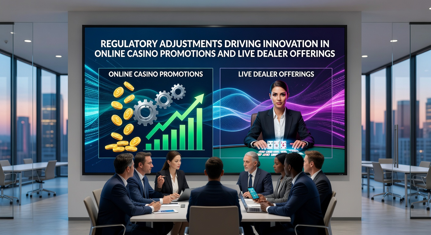 Regulatory frameworks influencing creative casino promotions and live dealer technology advancements