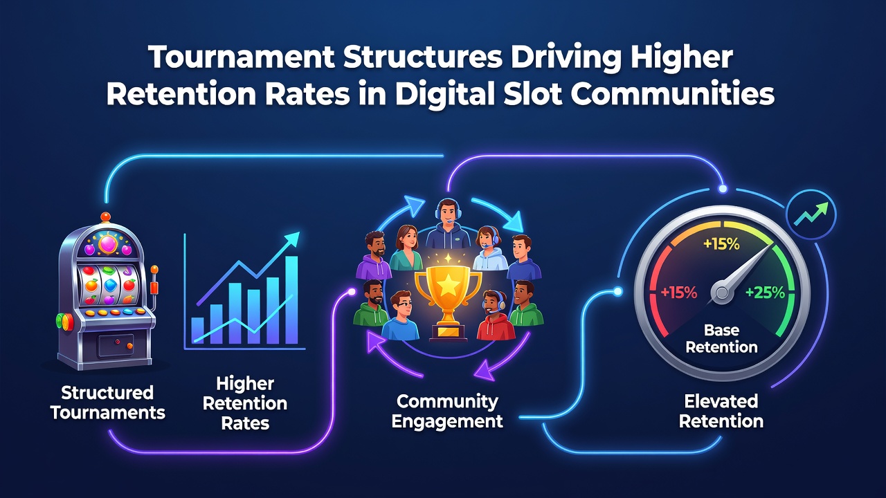 Players engaging with mobile slot tournament notifications and progress tracking